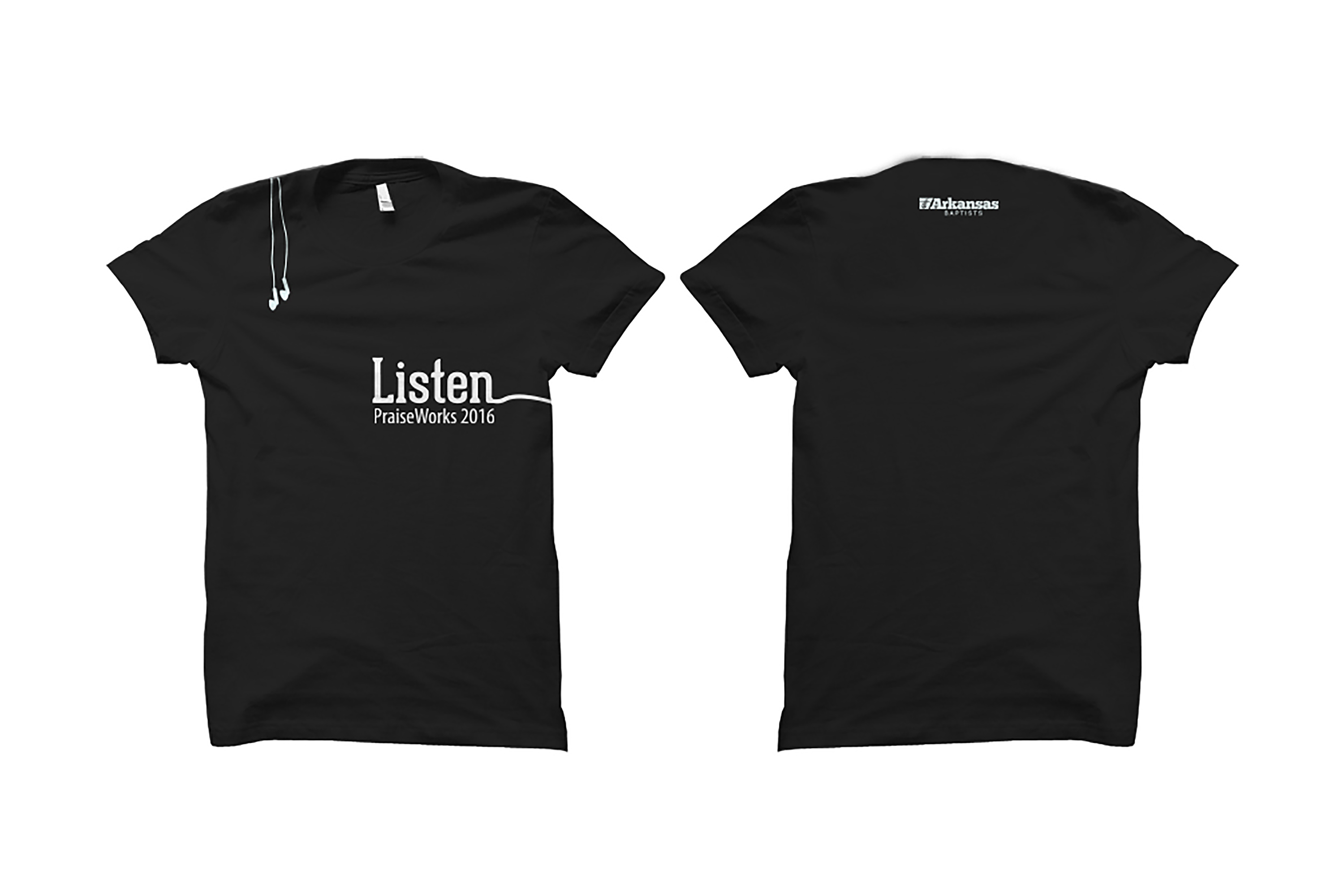 <span>Graphic Design, Branding/Identity, Other, T-shirt</span>“Listen” T-shirt Design