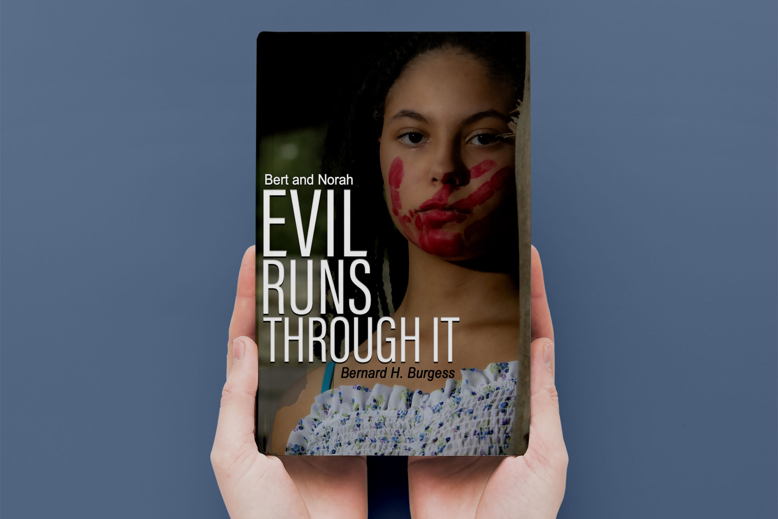 <span>Graphic Design</span>Evil Runs Through it Book Cover